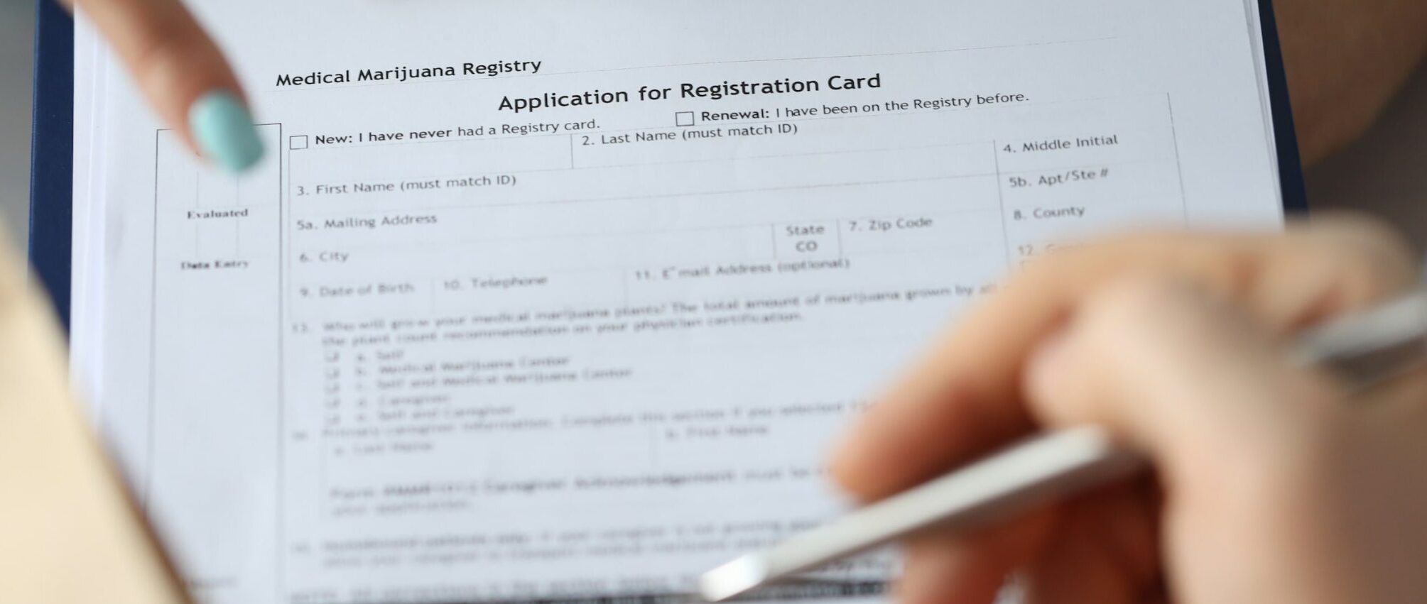MM Registration form